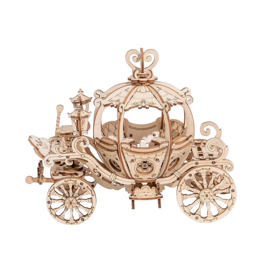 Pumpkin Carriage 3D Wooden Puzzle