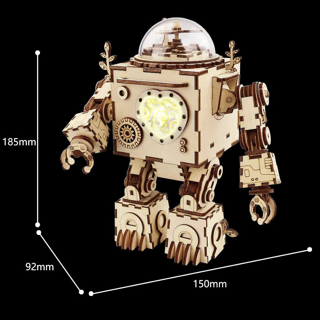 Orpheus DIY Music Box 3D Wooden Puzzle