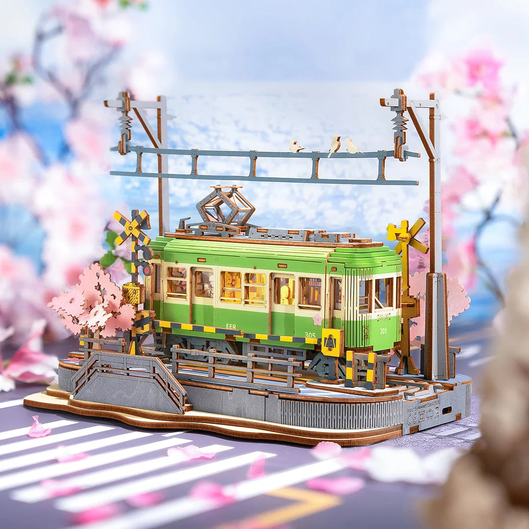 Sakura Journey DIY 3D Wooden Puzzle