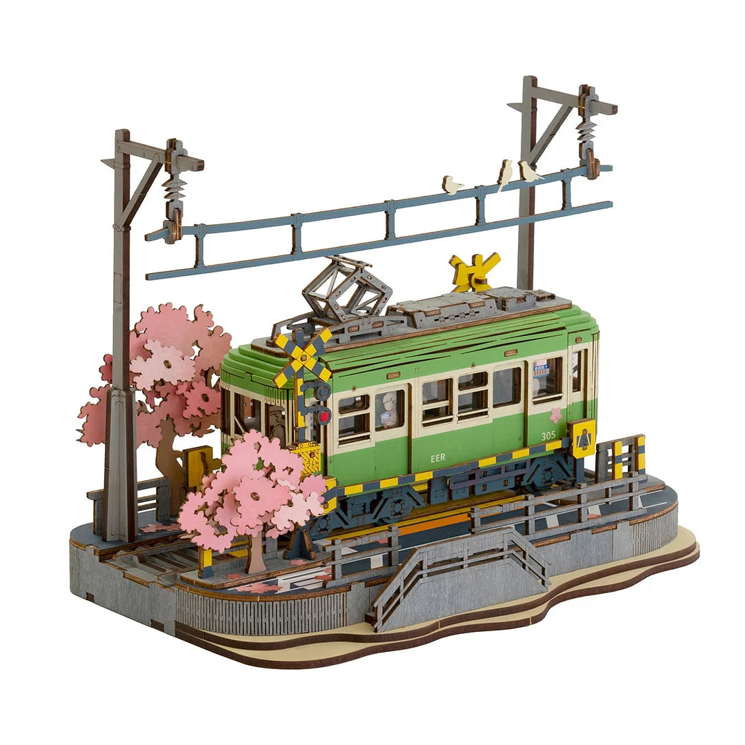 Sakura Journey DIY 3D Wooden Puzzle