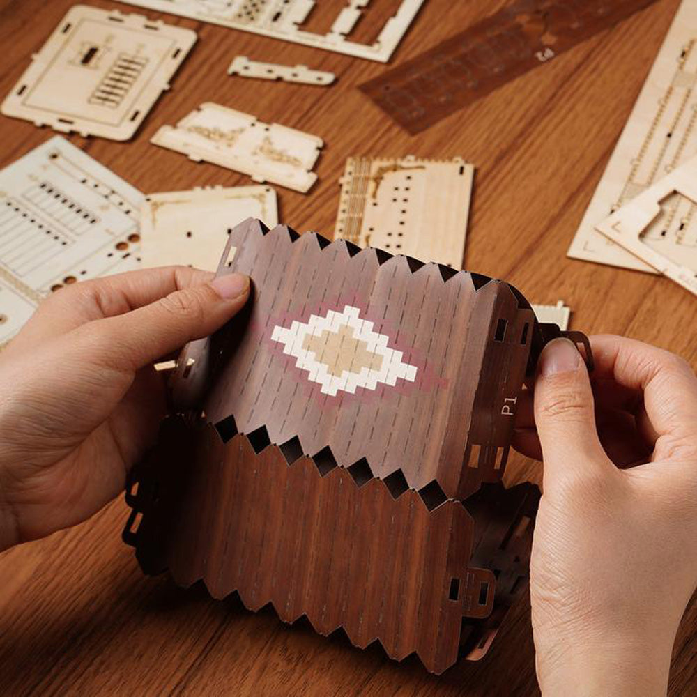 Accordion 3D Wooden Puzzle