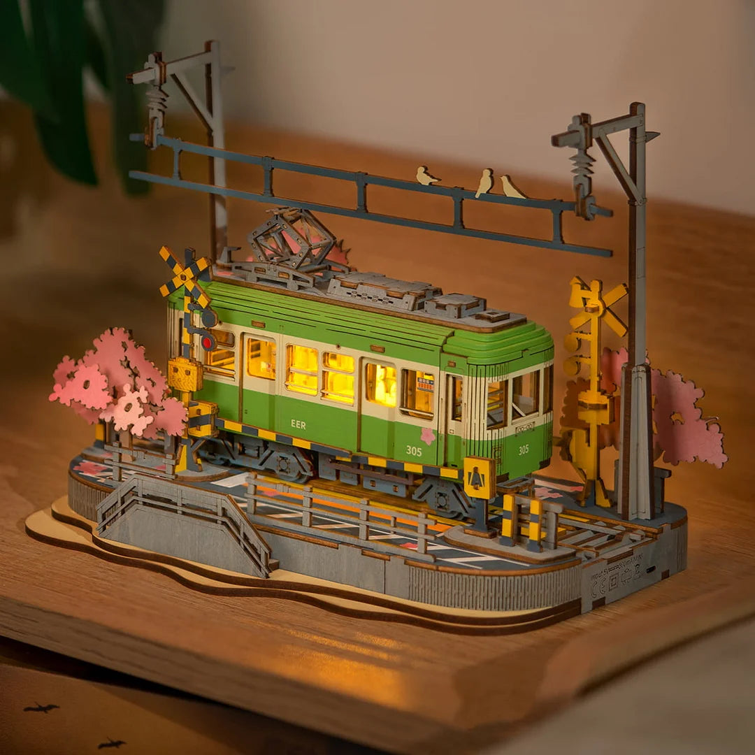 Sakura Journey DIY 3D Wooden Puzzle