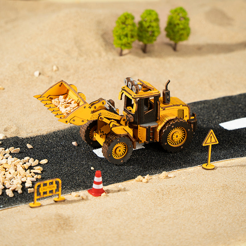 Front End Loader 3D Wooden Puzzle