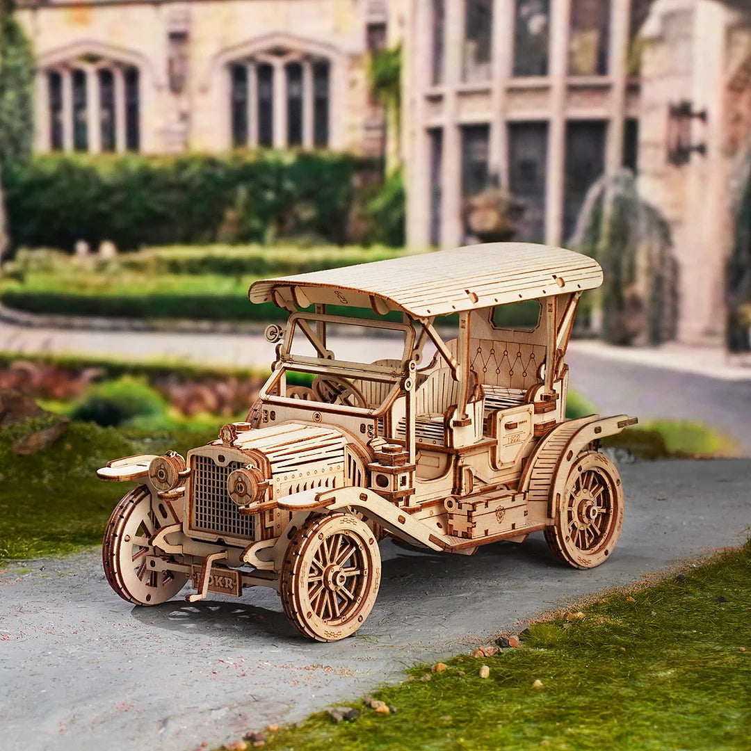 Vintage Car 3D Wooden Puzzle