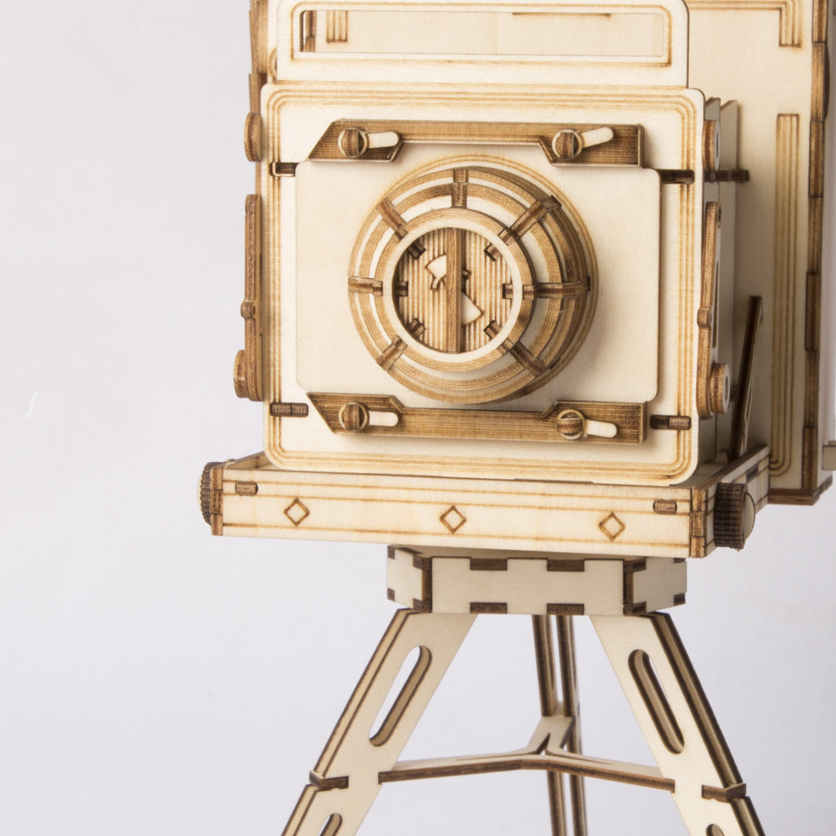 Vintage Camera 3D Wooden Puzzle