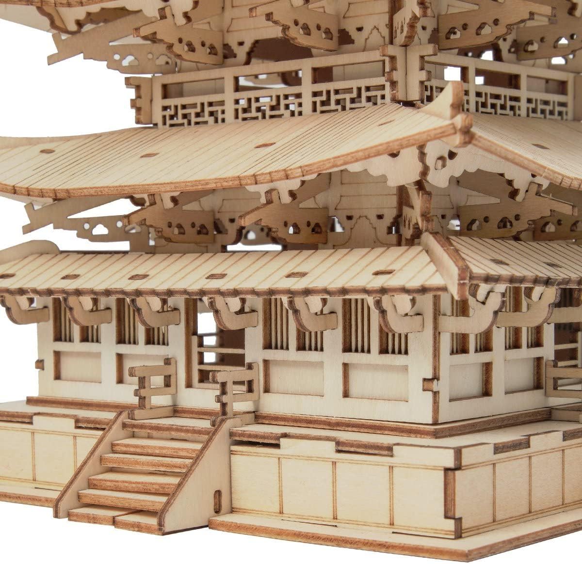 Five-Storied Pagoda 3D Wooden Puzzle