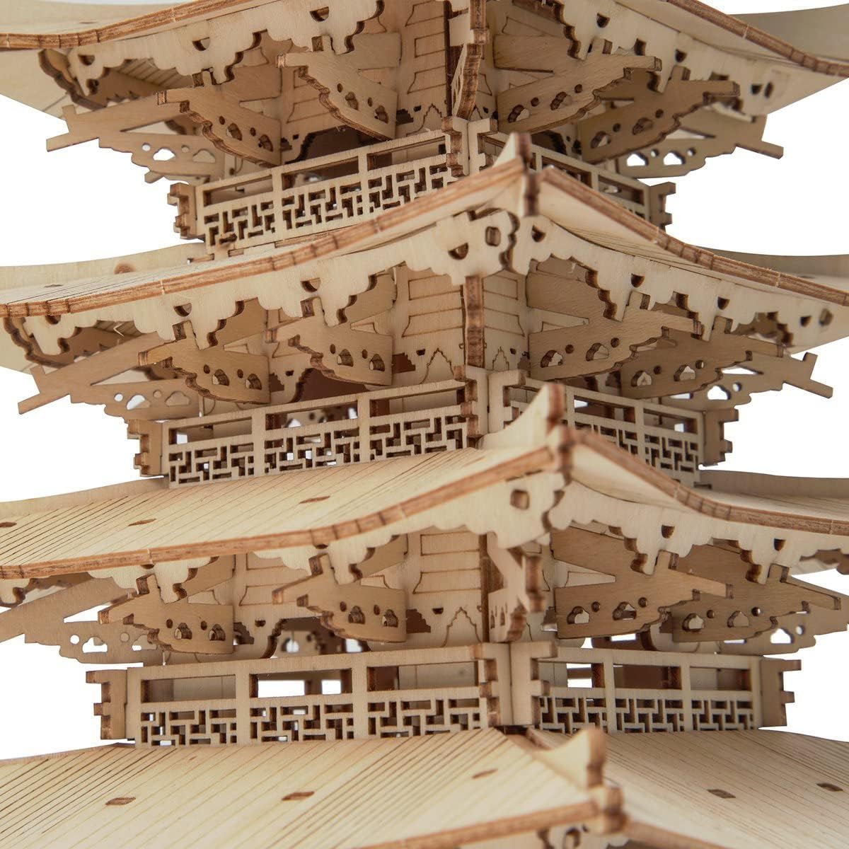 Five-Storied Pagoda 3D Wooden Puzzle