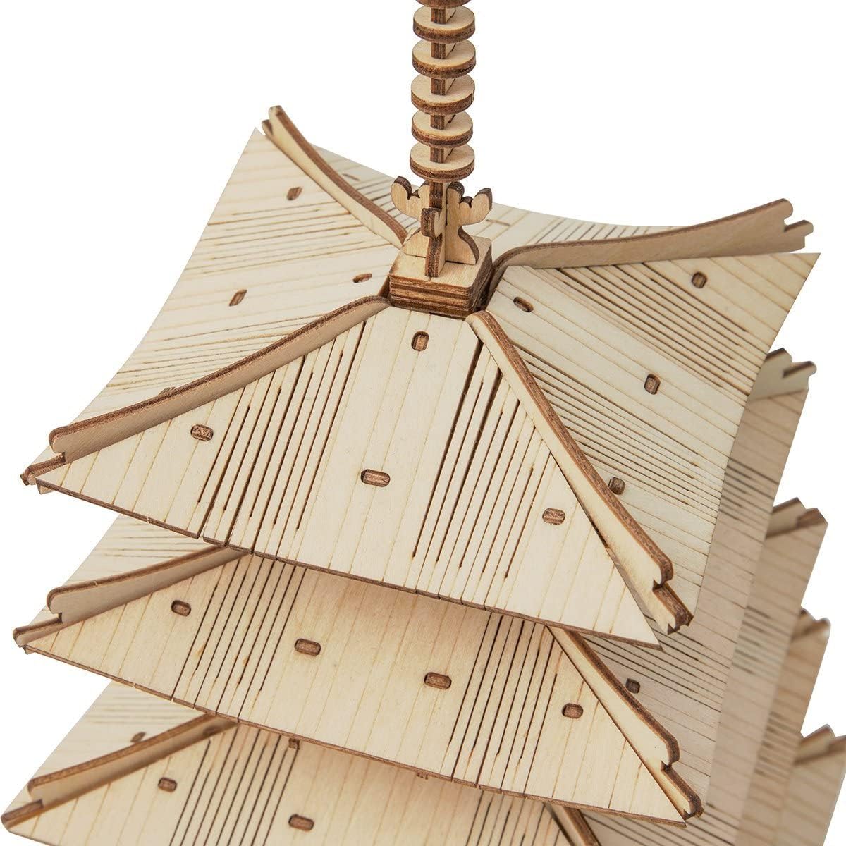 Five-Storied Pagoda 3D Wooden Puzzle