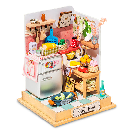 Taste Life Kitchen DIY Miniature Room Kit