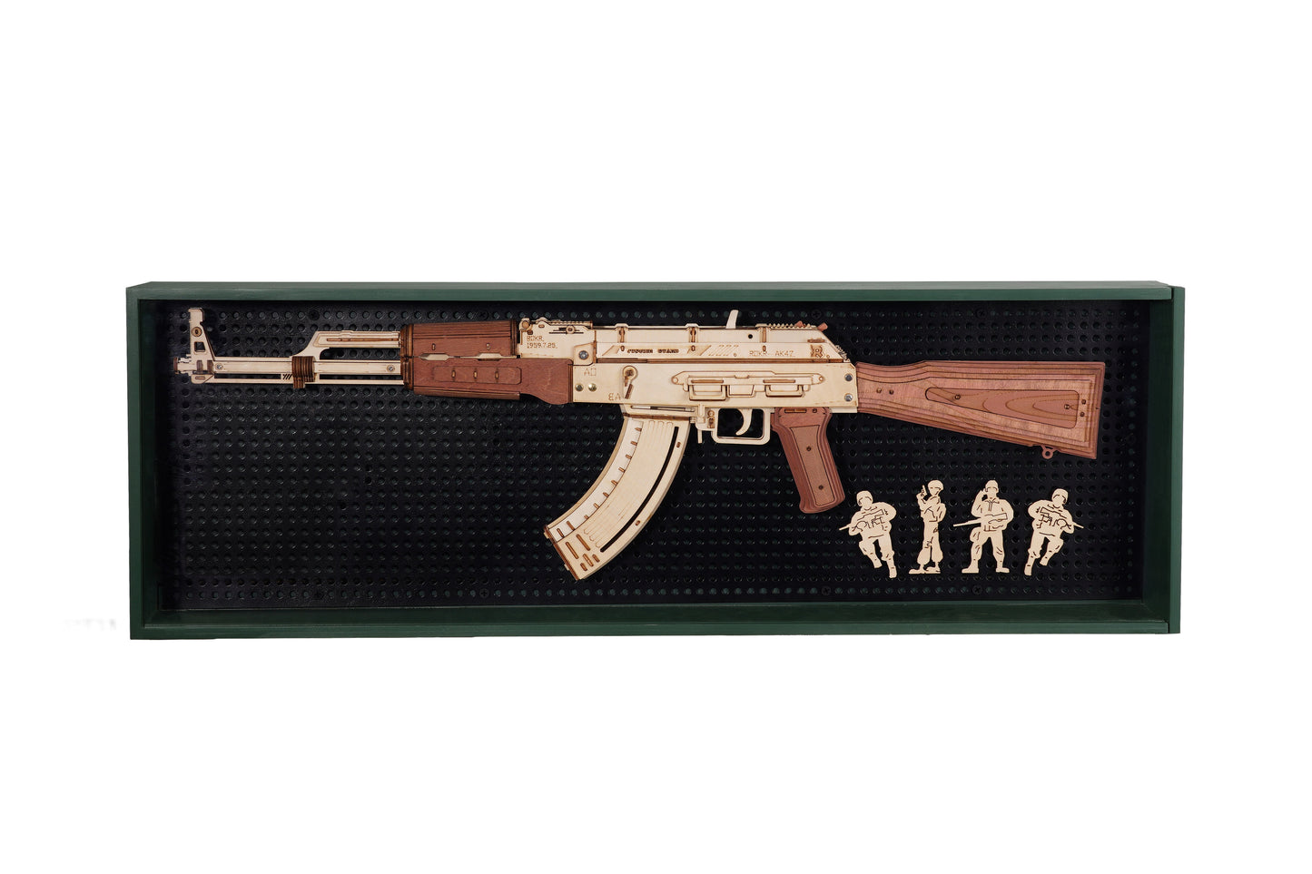 AK-47 Assault Rifle Toy Gun 3D Wooden Puzzle