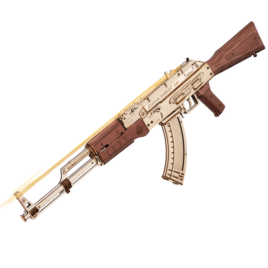 AK-47 Assault Rifle Toy Gun 3D Wooden Puzzle