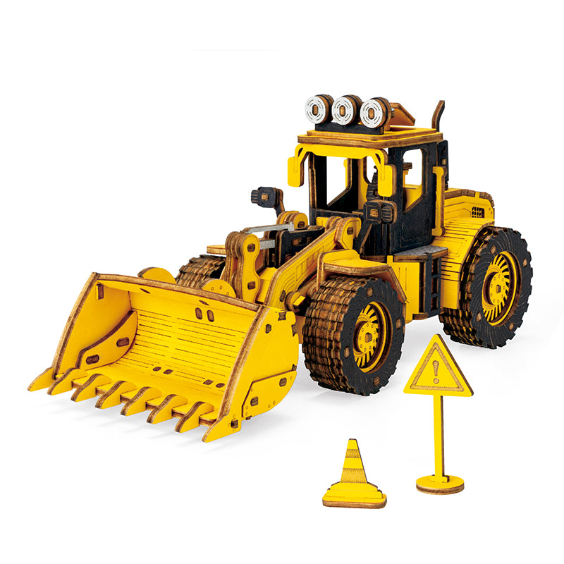 Front End Loader 3D Wooden Puzzle