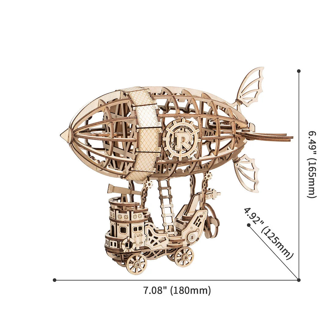 Robotime Airship Model 3D Wooden Puzzle