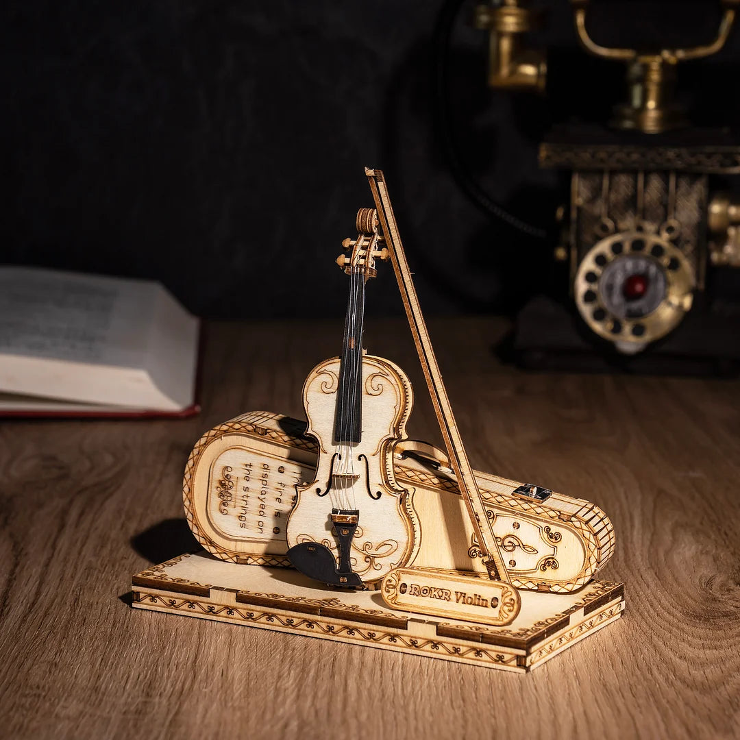 Violin Capriccio Model 3D Wooden Puzzle