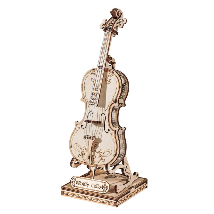 Cello 3D Wooden Puzzle