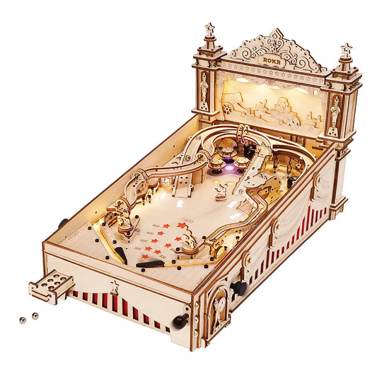 3D Pinball Machine 3D Wooden Puzzle