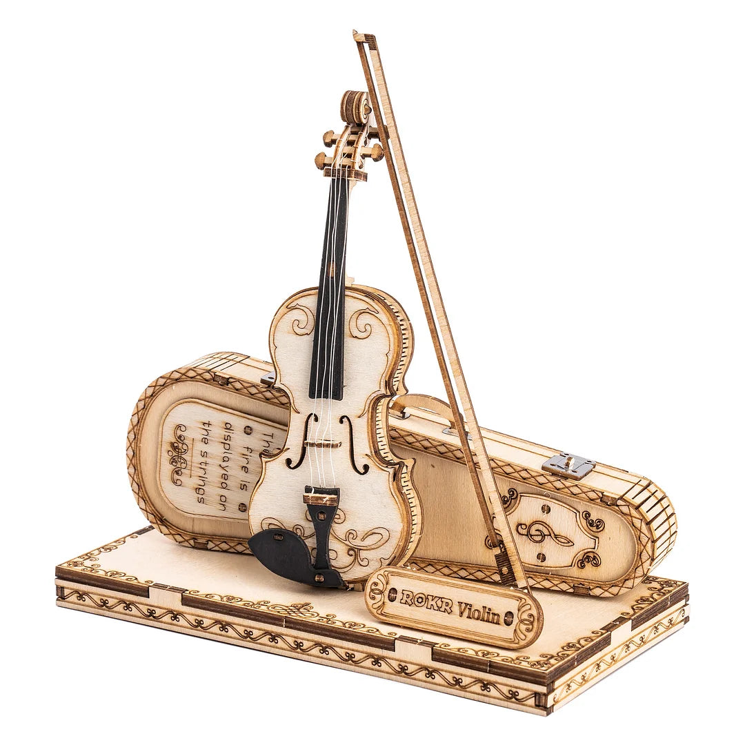 Violin Capriccio Model 3D Wooden Puzzle