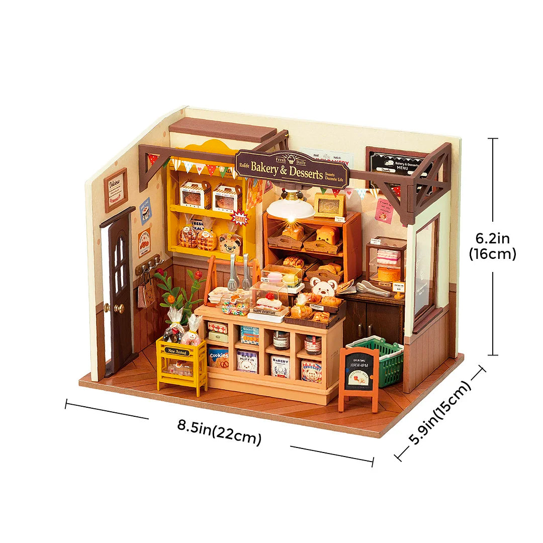 Becka's Baking House DIY Miniature House Kit