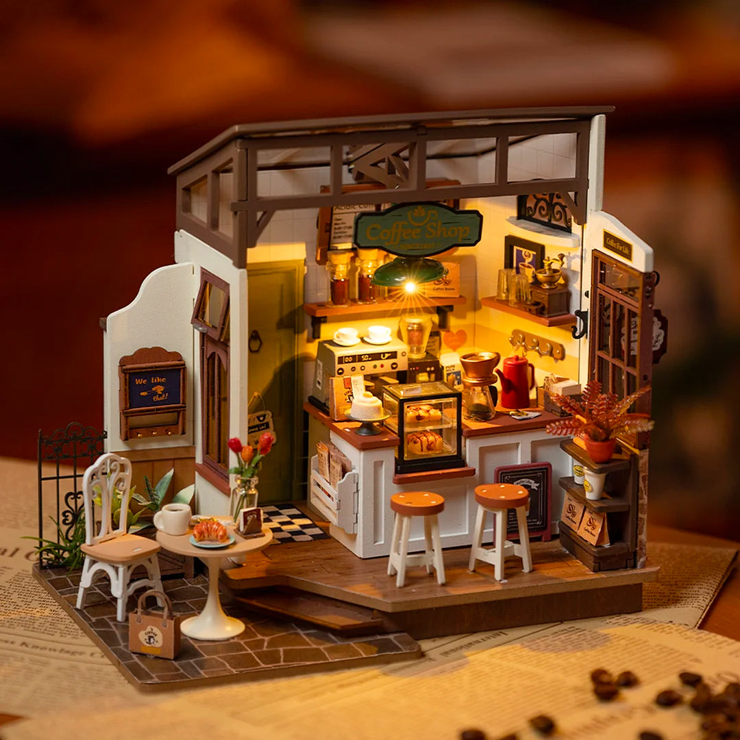 Flavory Café DIY Miniature House Kit