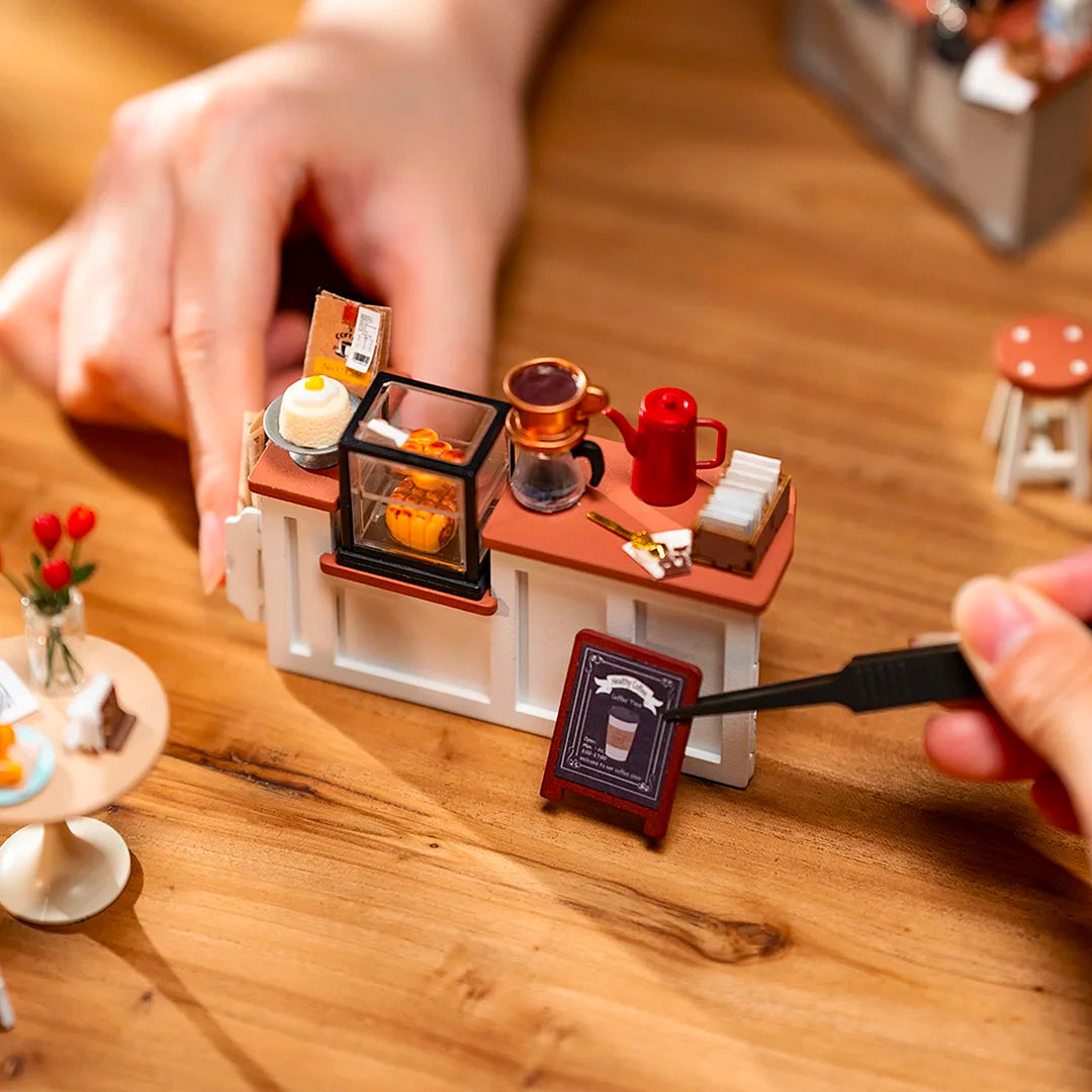 Flavory Café DIY Miniature House Kit