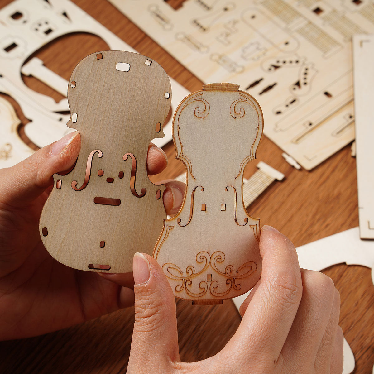 Cello 3D Wooden Puzzle