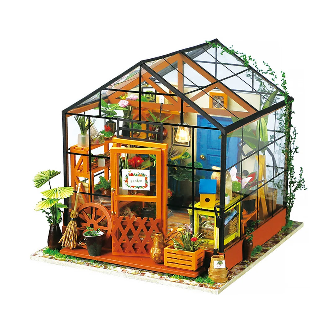 Cathy's Flower House DIY Miniature Dollhouse