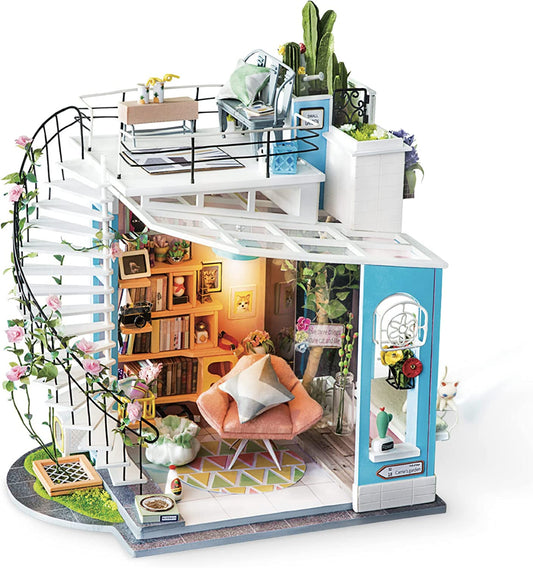 Dora's Loft House DIY Miniature Dollhouse