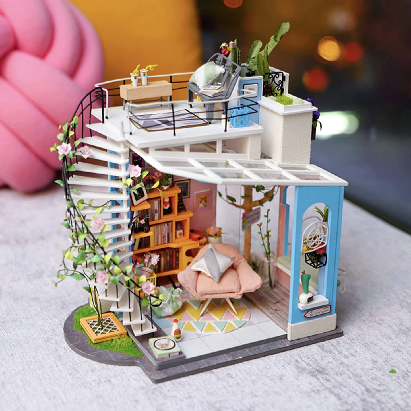 Dora's Loft House DIY Miniature Dollhouse