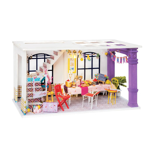 Party Time DIY Miniature Dollhouse