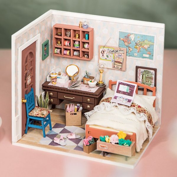 Anne’s Bedroom DIY Miniature Dollhouse