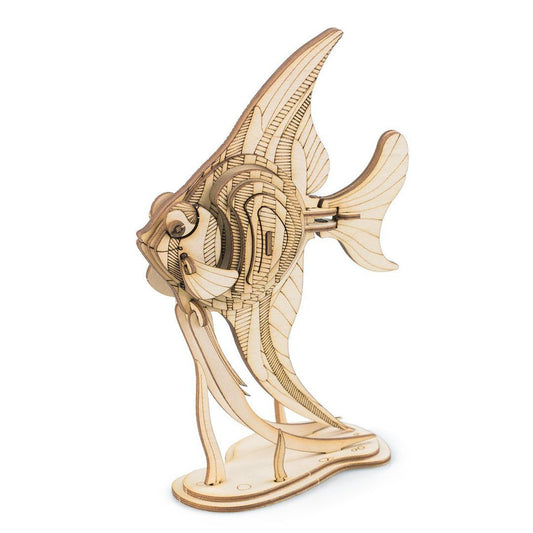 Angel Fish Animal Modern 3D Wooden Puzzle