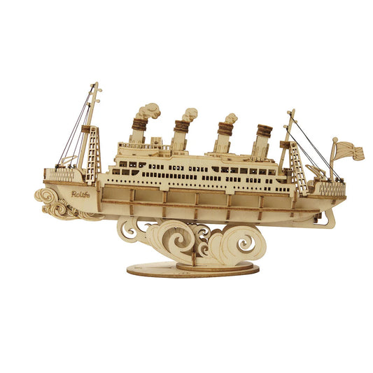 Cruise Ship Modern 3D Wooden Puzzle