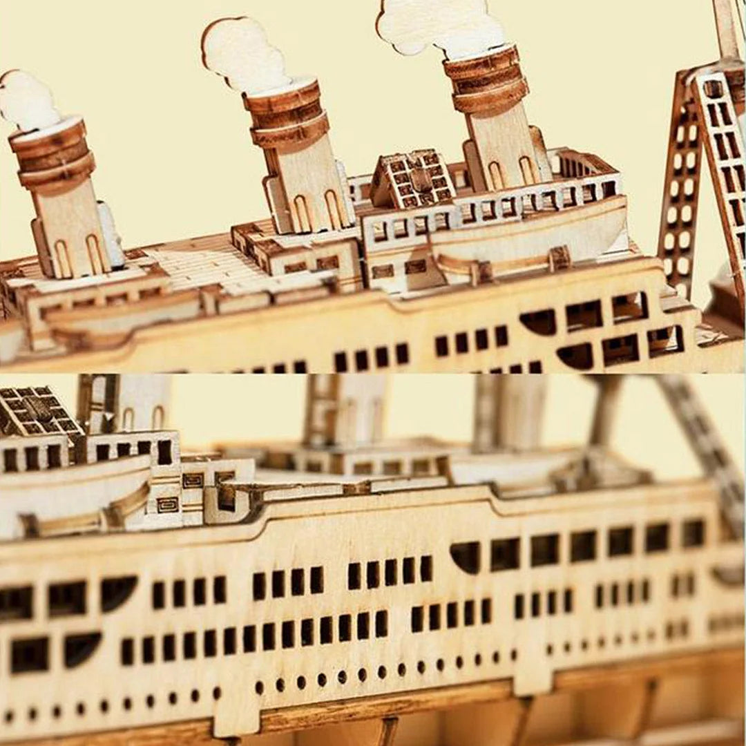 Cruise Ship Modern 3D Wooden Puzzle