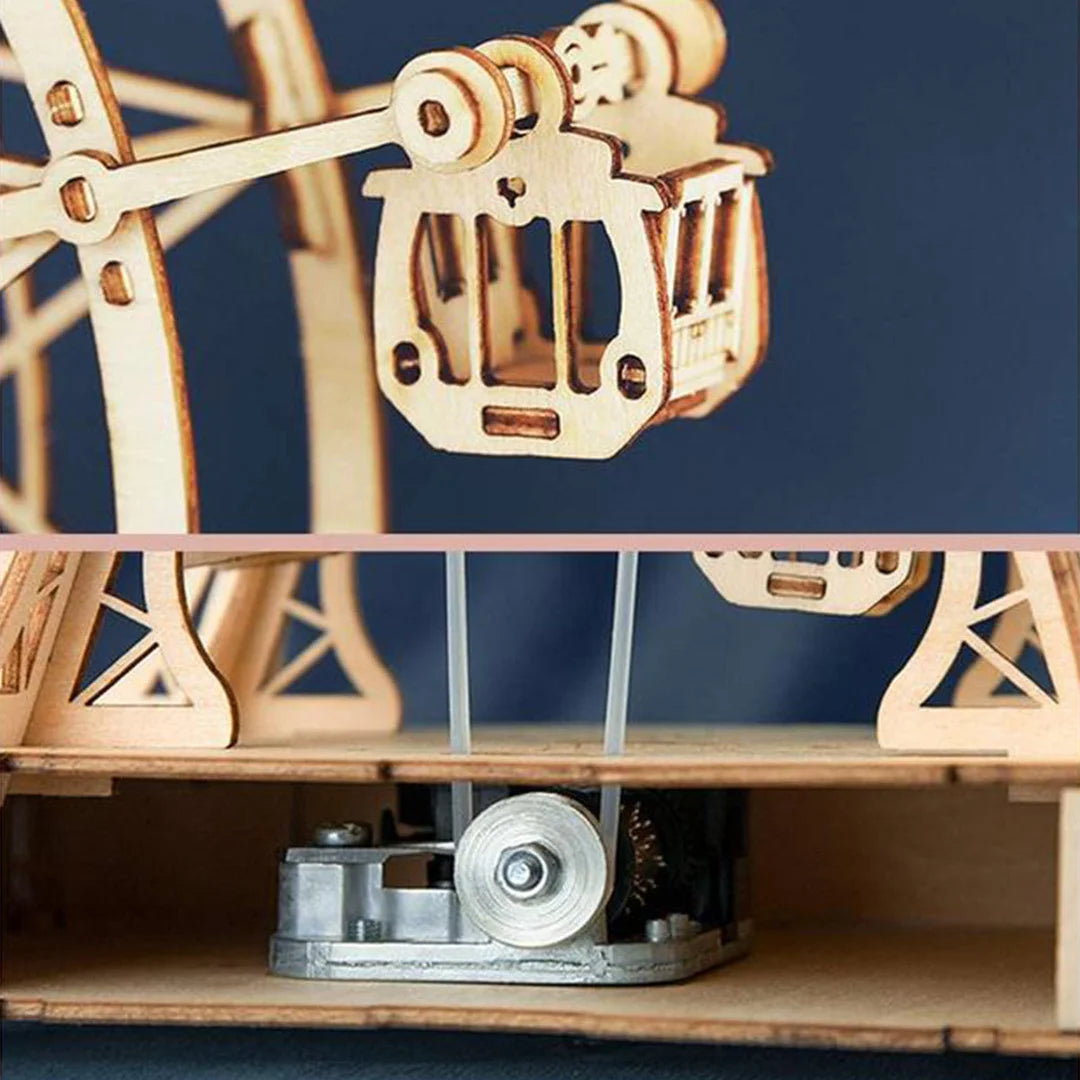 Ferris Wheel 3D Wooden Puzzle Music Box