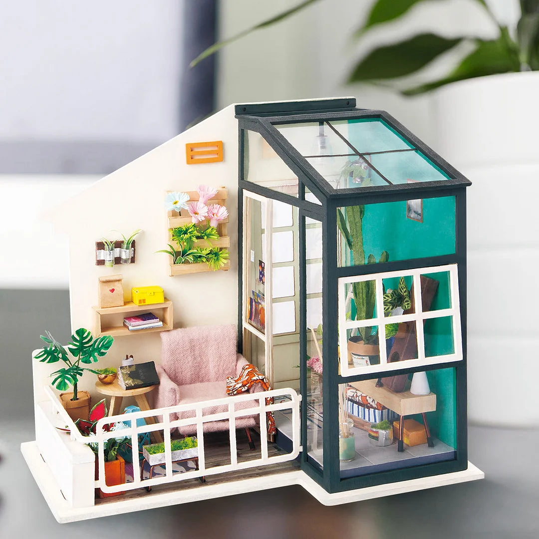 Balcony Daydreaming DIY Miniature Dollhouse