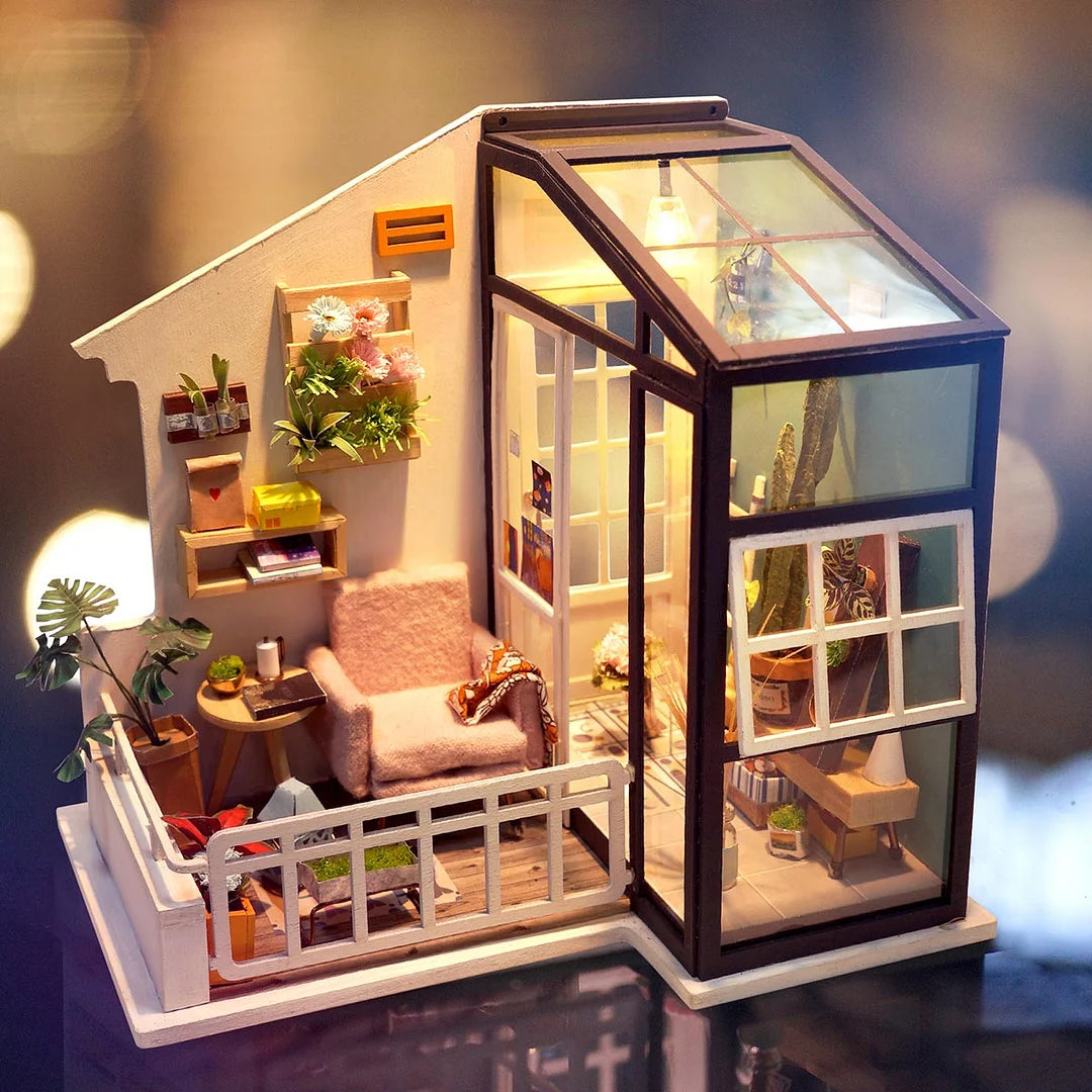 Balcony Daydreaming DIY Miniature Dollhouse