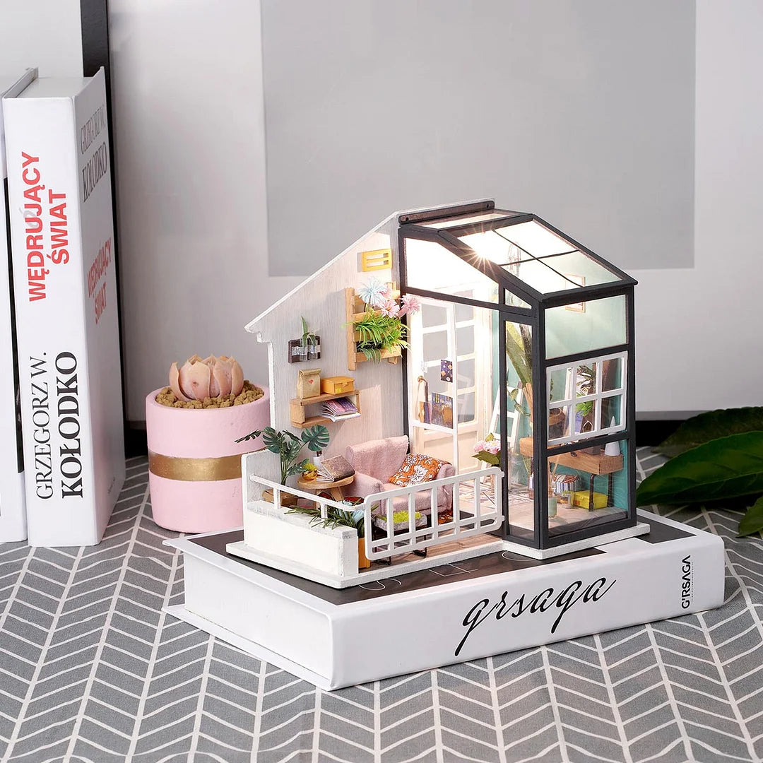 Balcony Daydreaming DIY Miniature Dollhouse