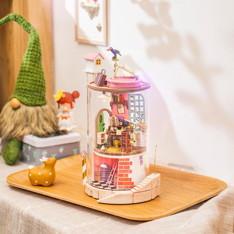 Secluded Neighbour DIY Glass Miniature Dollhouse