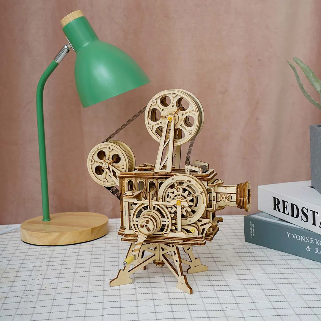 Vitascope Movie Projector 3D Wooden Puzzle