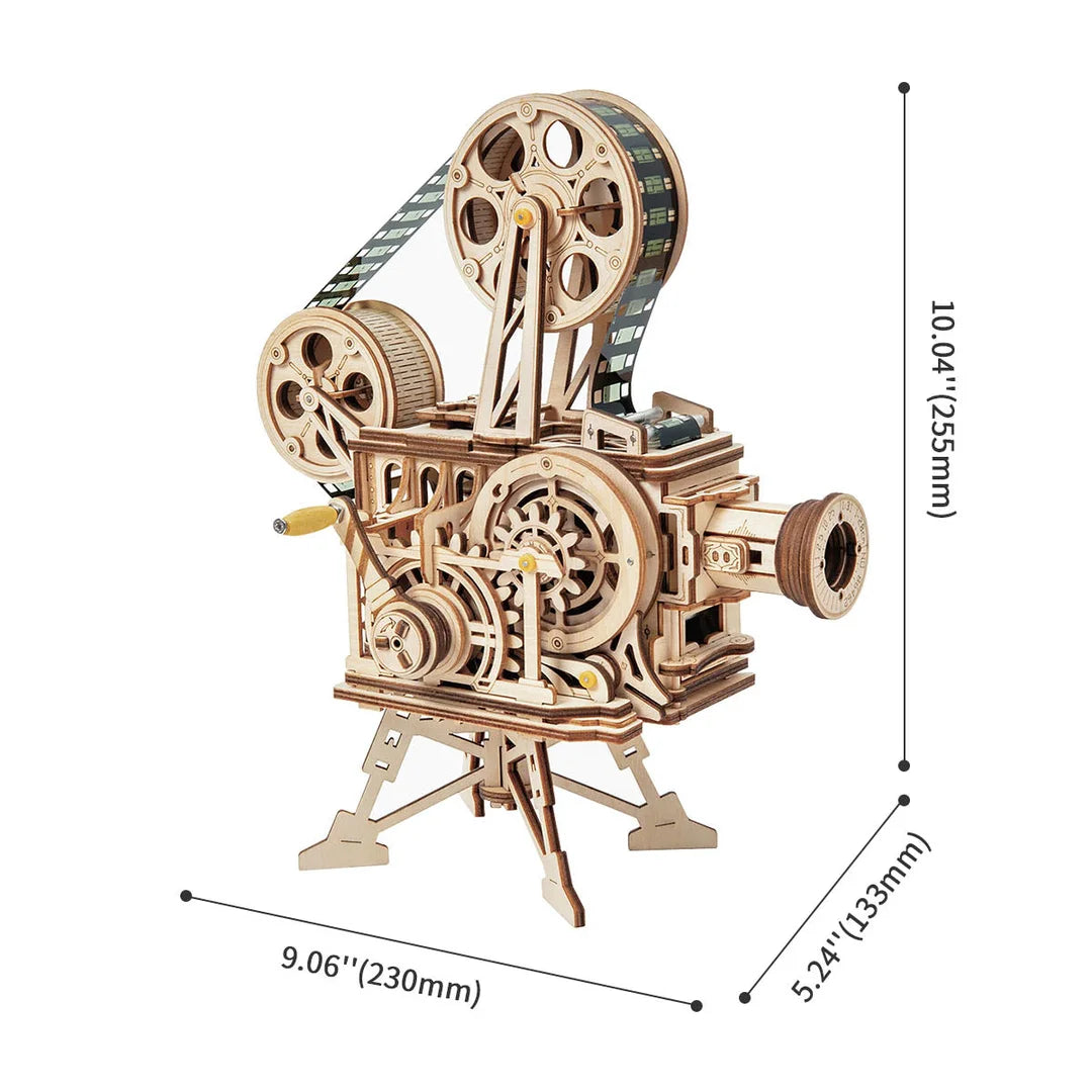 Vitascope Movie Projector 3D Wooden Puzzle