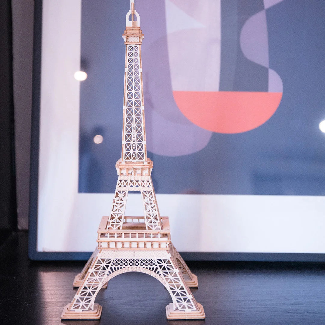 Eiffel Tower Model 3D Wooden Puzzle