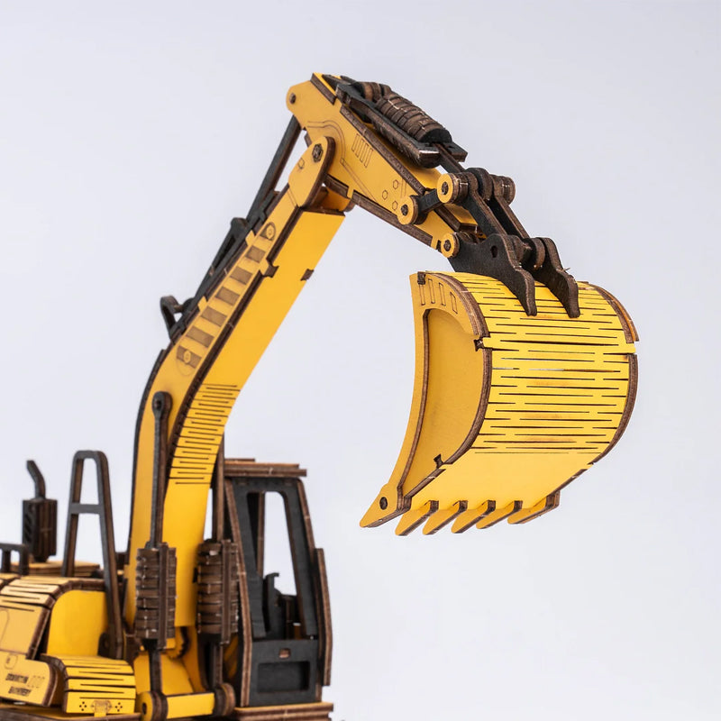 Robotime Excavator Engineering Vehicle 3D Wooden Puzzle