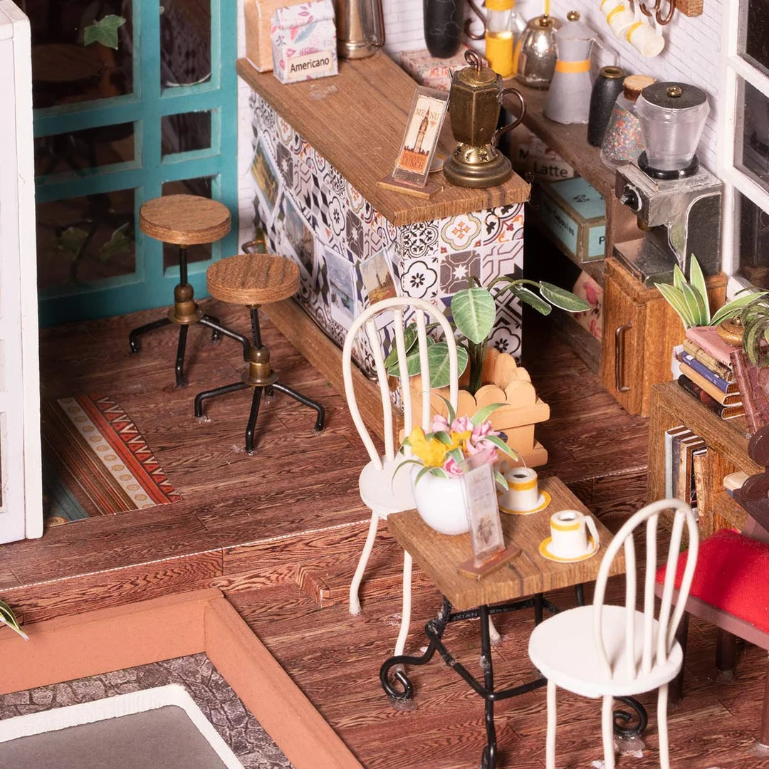 Simon's Coffee Shop DIY Miniature Dollhouse